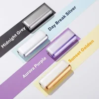 FASOUL二回機加熱菸主機4色-1.webp 【日落金色 / 午夜灰 / 極光紫 / 銀色】Fasoul Mate Air Iluma 二回機 專為TEREA磁吸型煙彈設計一彈兩抽省錢達人首選