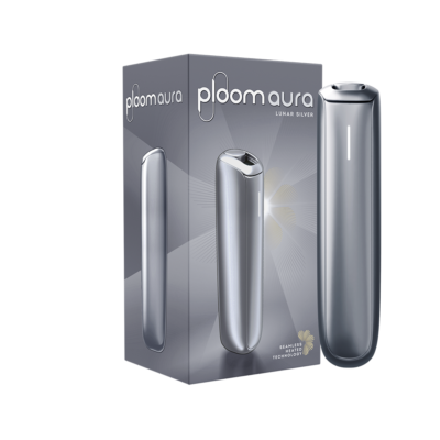 ploom aura加熱菸主機（新色綠色/銀色）｜SMART HEATFLOW 智能加熱技術