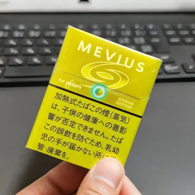 【MEVIUS Citrus Option柑橘爆珠】Ploom煙彈 七星Mevius加熱菸 清爽酸味膠囊口味 整條煙(10包)